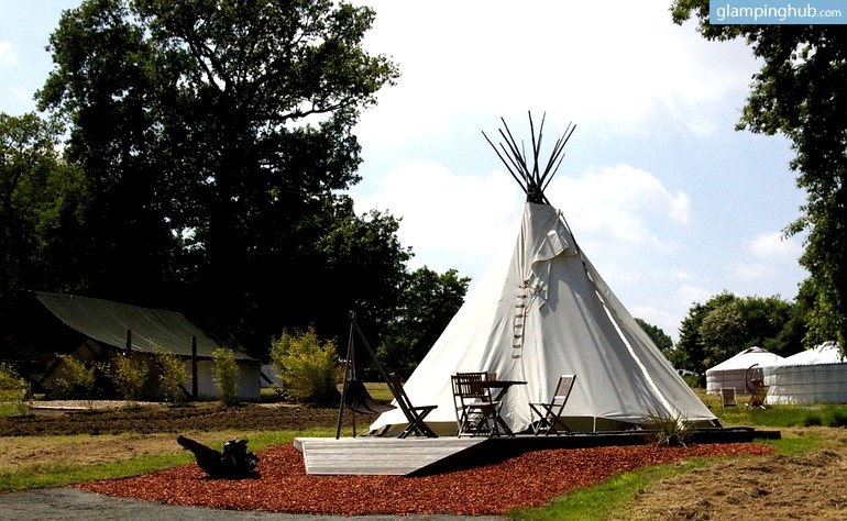 Gorgeous Tipis in the Lush, Breton Countryside in France - Glamping Hub