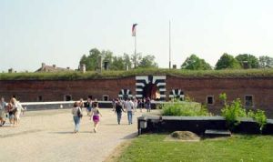 entry to to terezin concentration camp