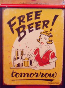 free beer in prague