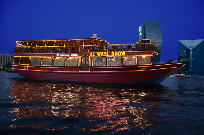Discover The True Colors Of Dubai | The Dhow Cruise